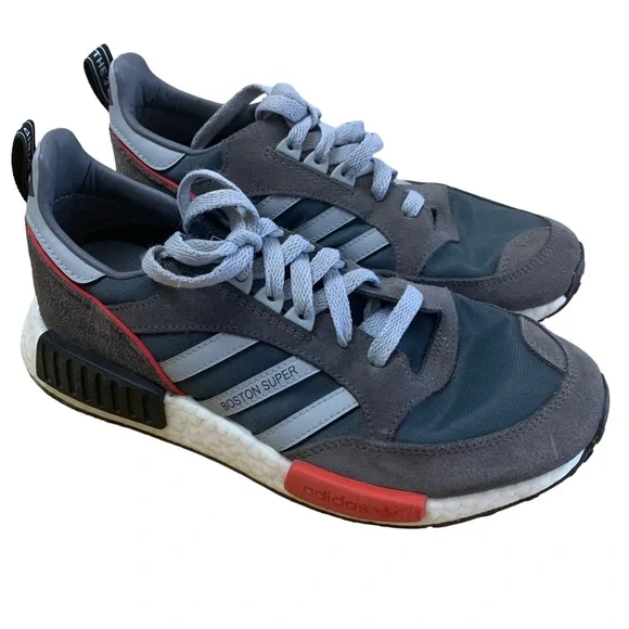 adidas gazelle silver green womens Adidas Boston Super X R1 Mens Shoes Running White/Cloud White/Grey One